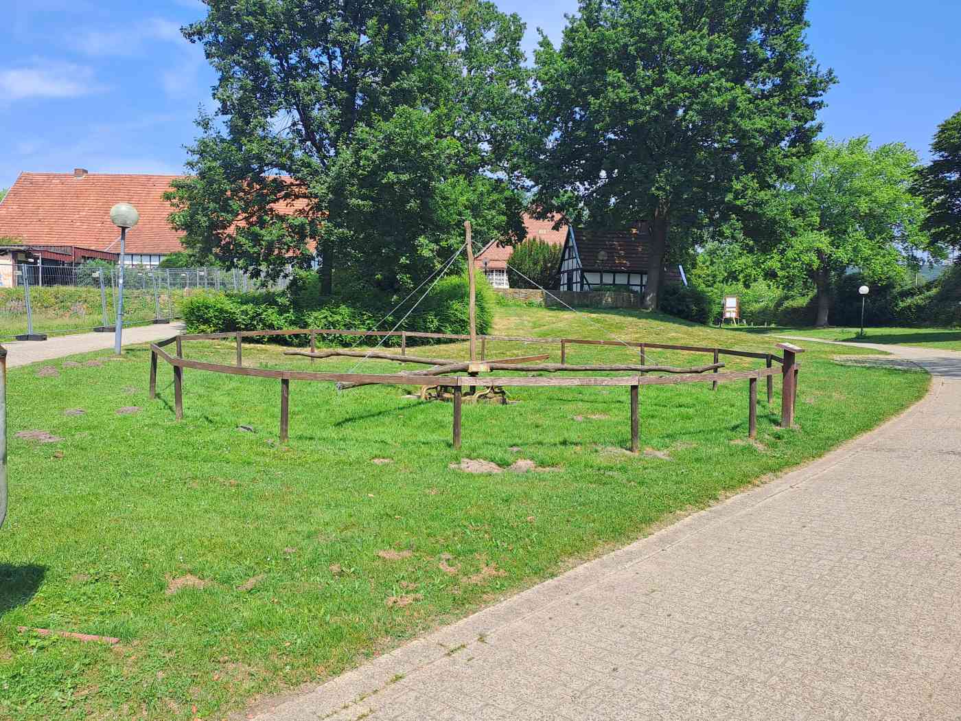 Der Göpel am Heimathaus Ibbenbüren