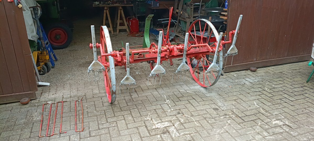Fahr Gabelheuwender WD 6 Restauration 11
